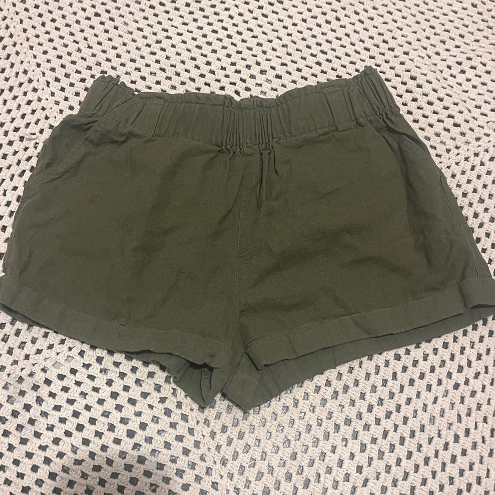 Paper Bag Waist Shorts